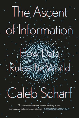 Book cover: "The Ascent of Information" with blue data-point swirl.