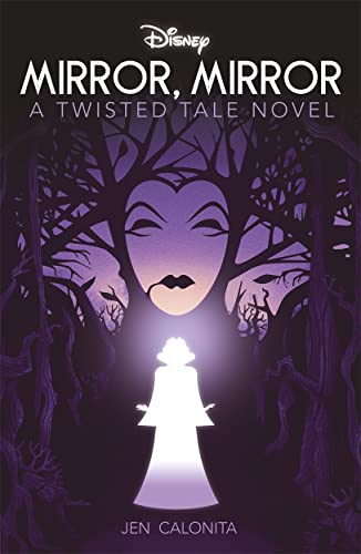 Book cover showing a glowing silhouette of Snow White against a dark, spooky forest.