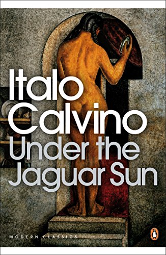 Book cover: nude figure under an arch, title “Under the Jaguar Sun.”