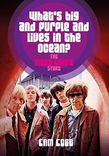 Book cover featuring 1960s band Moby Grape in a purple tunnel.