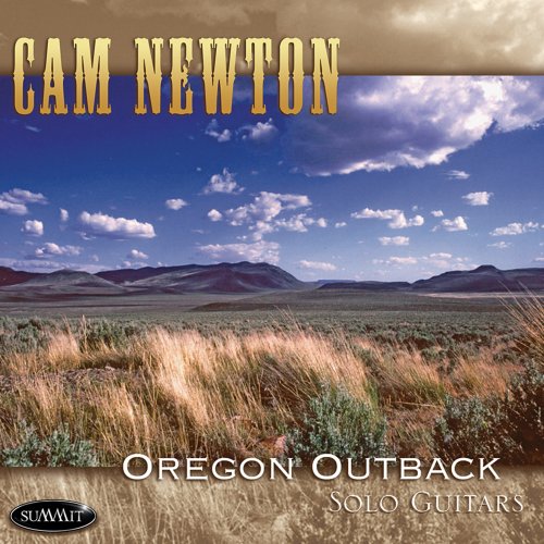 CD cover for Cam Newton’s “Oregon Outback” featuring a landscape.