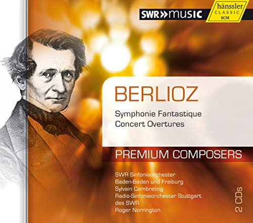 CD cover featuring portrait of composer Hector Berlioz and text details.