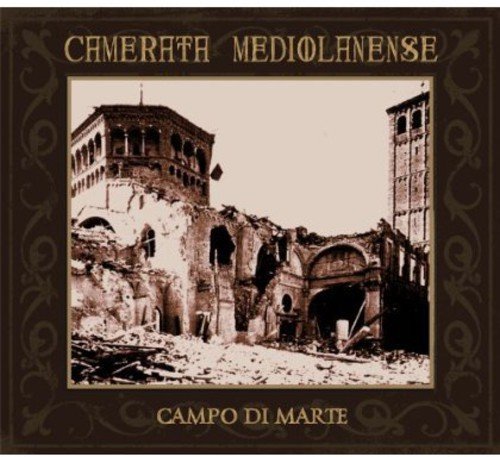 CD cover with sepia-toned image of bombed-out building ruins.