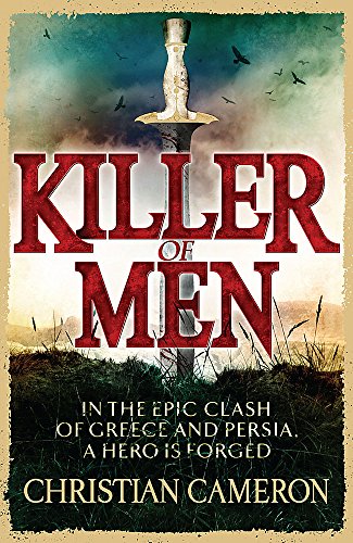 Book cover featuring a sword standing in a field with birds in the sky.
