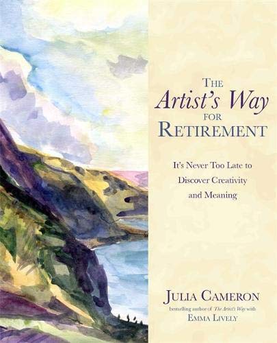 Book cover featuring a watercolor landscape painting next to a cream-colored text panel.