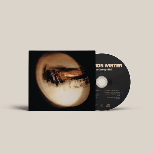 Cameron Winter "Live at Carnegie Hall" CD with abstract cover art.