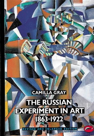 Book cover: abstract geometric art with title "The Russian Experiment in Art.