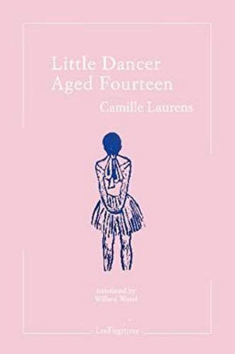 Book cover: silhouette of a young ballerina, pink background.