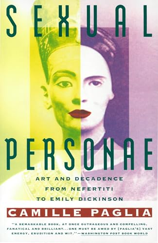 Book cover featuring a split face of Nefertiti and Emily Dickinson with bold text.