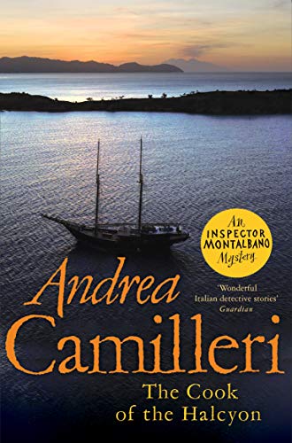 Book cover featuring a sailboat on the sea at sunset with large orange text.