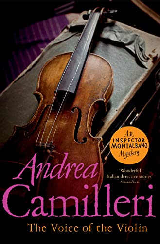 Book cover featuring a brown violin on a purple and gold fabric background.