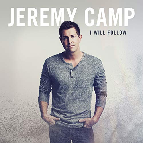 Jeremy Camp album cover featuring a portrait of the artist.
