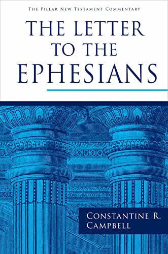 Book cover: “The Letter to the Ephesians” with Corinthian columns.