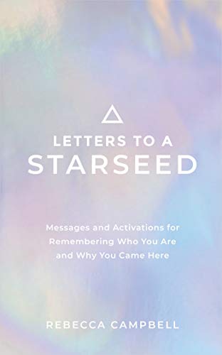 Book cover with a triangle symbol and pastel, blurred background.