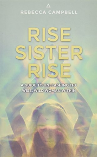 Book cover with golden text and a blurred image of a woman meditating.