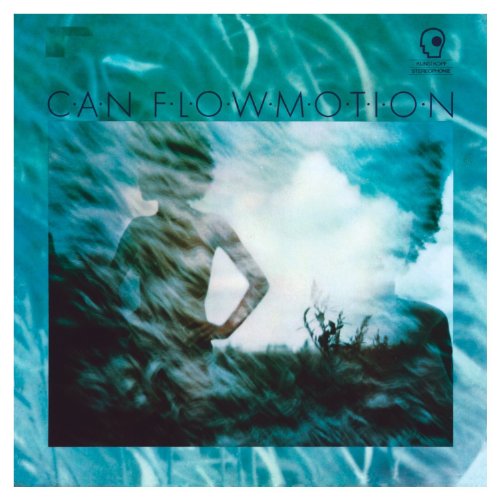 CD cover for Can’s “Flow Motion” featuring a blurred figure in blue.