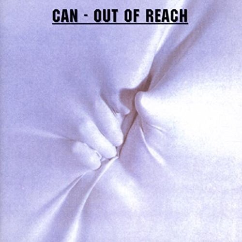 Album cover for Can’s “Out of Reach” featuring a white, textured surface.