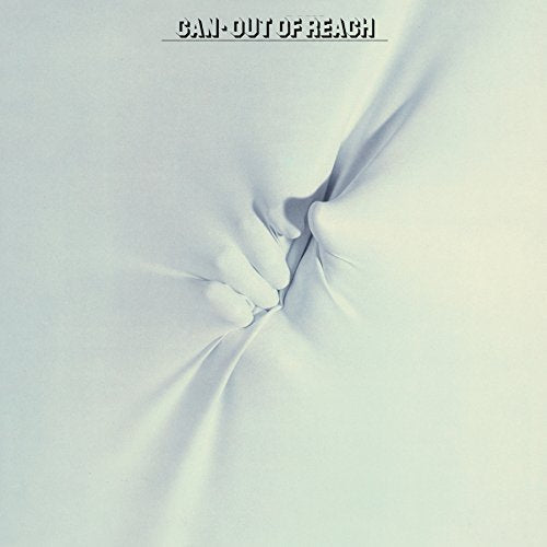 Can - Out of Reach" vinyl album cover with distorted white fabric.