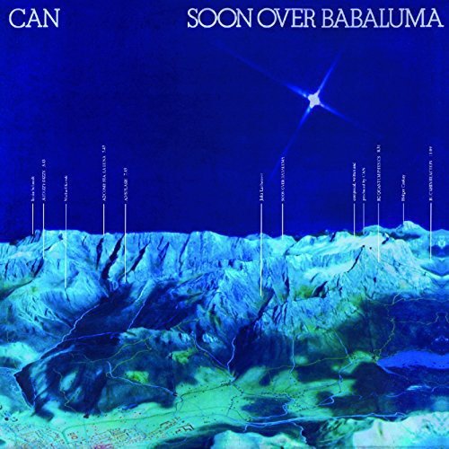 Album cover art showing a stylized blue mountain landscape under a bright star.