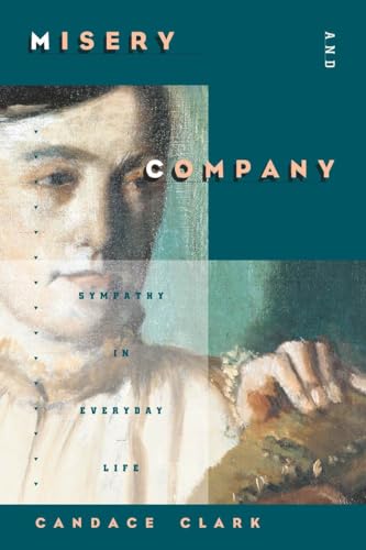 Book cover with a portrait and text: "Misery and Company.