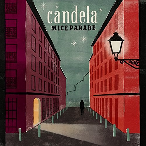 CD cover: Red street scene with buildings and a lone figure.