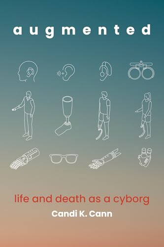 Book cover with white line drawings of people and prosthetic devices.