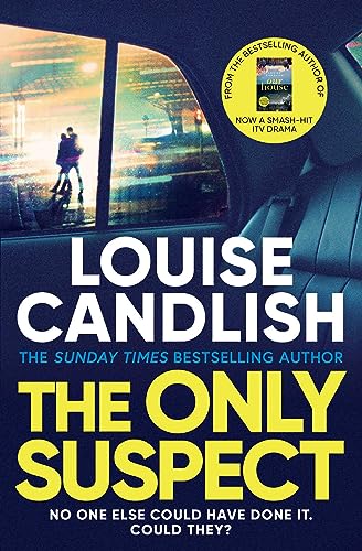 Book cover showing a car interior looking out at a rainy street scene.