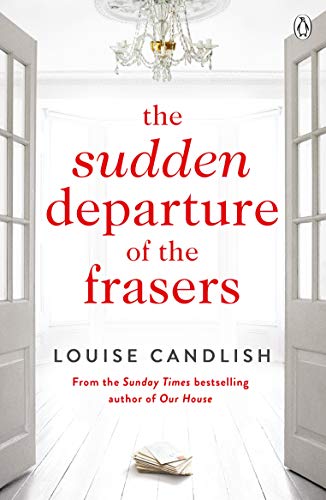 Book cover: white hallway with open doors, red title text.