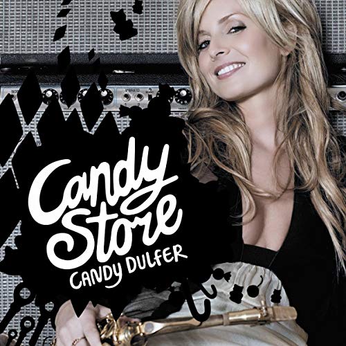 Candy Dulfer album cover, featuring a blonde woman with a saxophone.