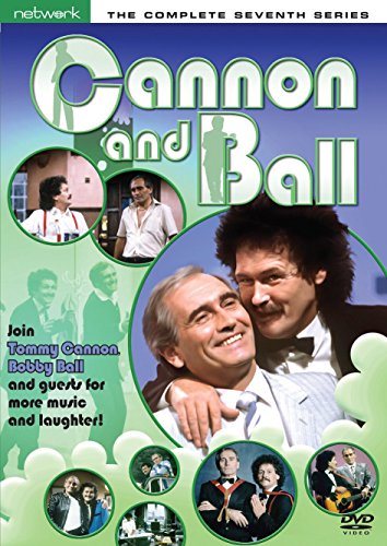 DVD cover for "Cannon and Ball: Complete Series 7" featuring comedians.