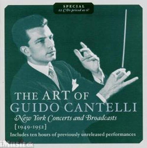 A green album cover featuring a man conducting with a baton.