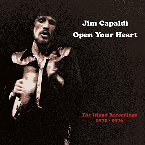 Album cover featuring a black-and-white photo of Jim Capaldi holding a guitar.