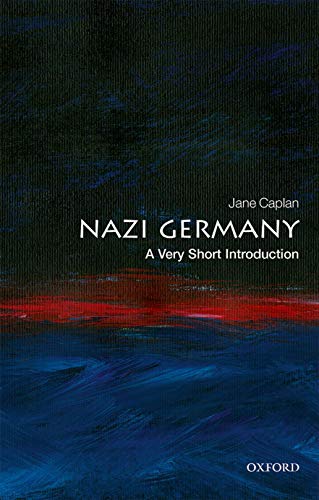 Book cover: "Nazi Germany: A Very Short Introduction" by Jane Caplan.