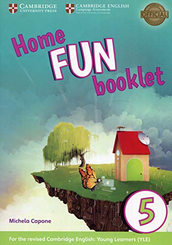 Storyfun Level 5" booklet cover with illustrated floating island and butterfly.