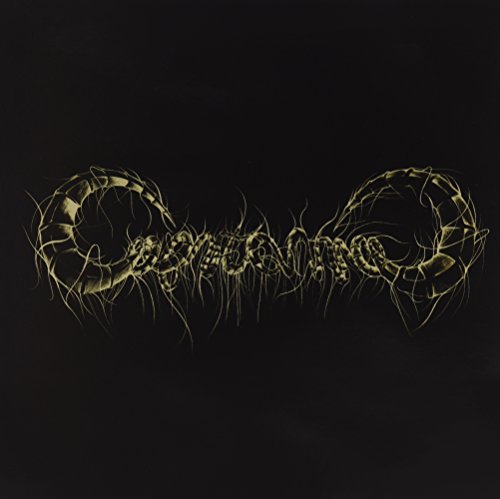 Black album cover with golden, ornate Capricorn horns and lettering.