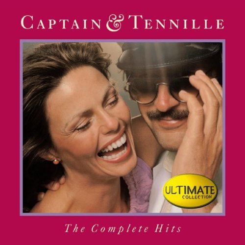 Captain & Tennille album cover featuring a smiling couple and yellow burst.