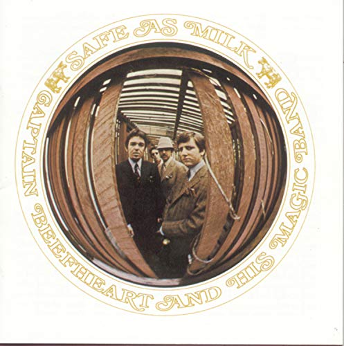 “Safe As Milk” CD cover featuring Captain Beefheart and his Magic Band.