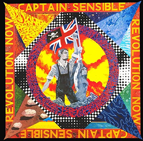 Album cover art showing figures holding a Union Jack flag with a skull emblem.