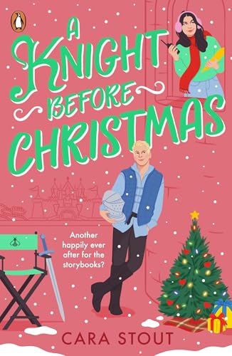 Book cover: “A Knight Before Christmas” depicts a couple and festive décor.