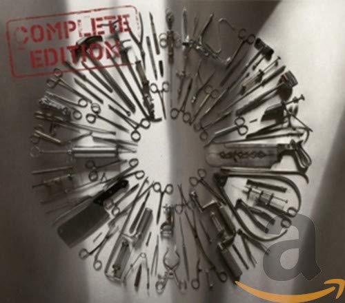 Surgical instruments arranged in a circle with a red Complete Edition stamp.