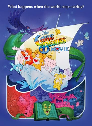 The Care Bears Movie poster featuring colorful bears and villainous figures.