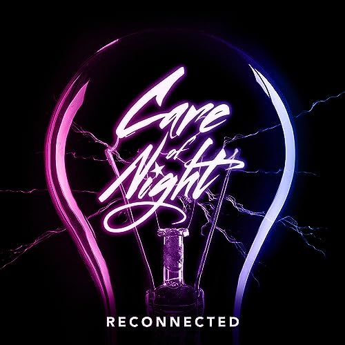 CD cover for "Care Of Night - Reconnected" featuring a glowing lightbulb.