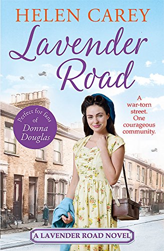 Book cover: woman in vintage clothing on a residential street.