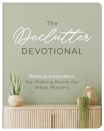Green book cover with white script title, plants, and a wooden sideboard.