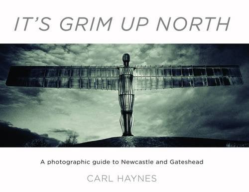 Book cover featuring the Angel of the North sculpture in a cloudy sky.
