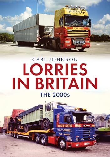 Book cover featuring colorful British lorries from the 2000s.