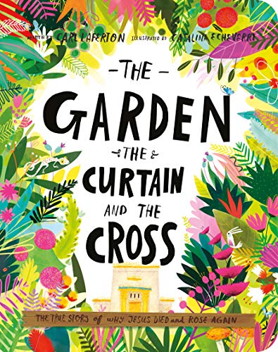 Colorful illustrated board book cover with title and a small temple image.