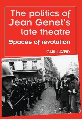 Book cover with text and a black and white photo of 1968 Paris protests.