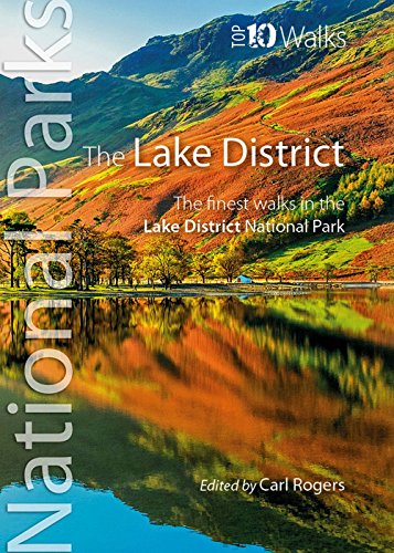 Book cover depicting a vibrant autumn landscape of the Lake District.