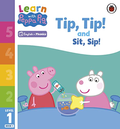 Book cover featuring Peppa Pig and friends with a fishbowl scene.